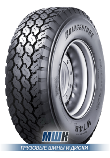  385/65R22.5 Bridgestone M748 160K/158L Прицепная TL Стройка